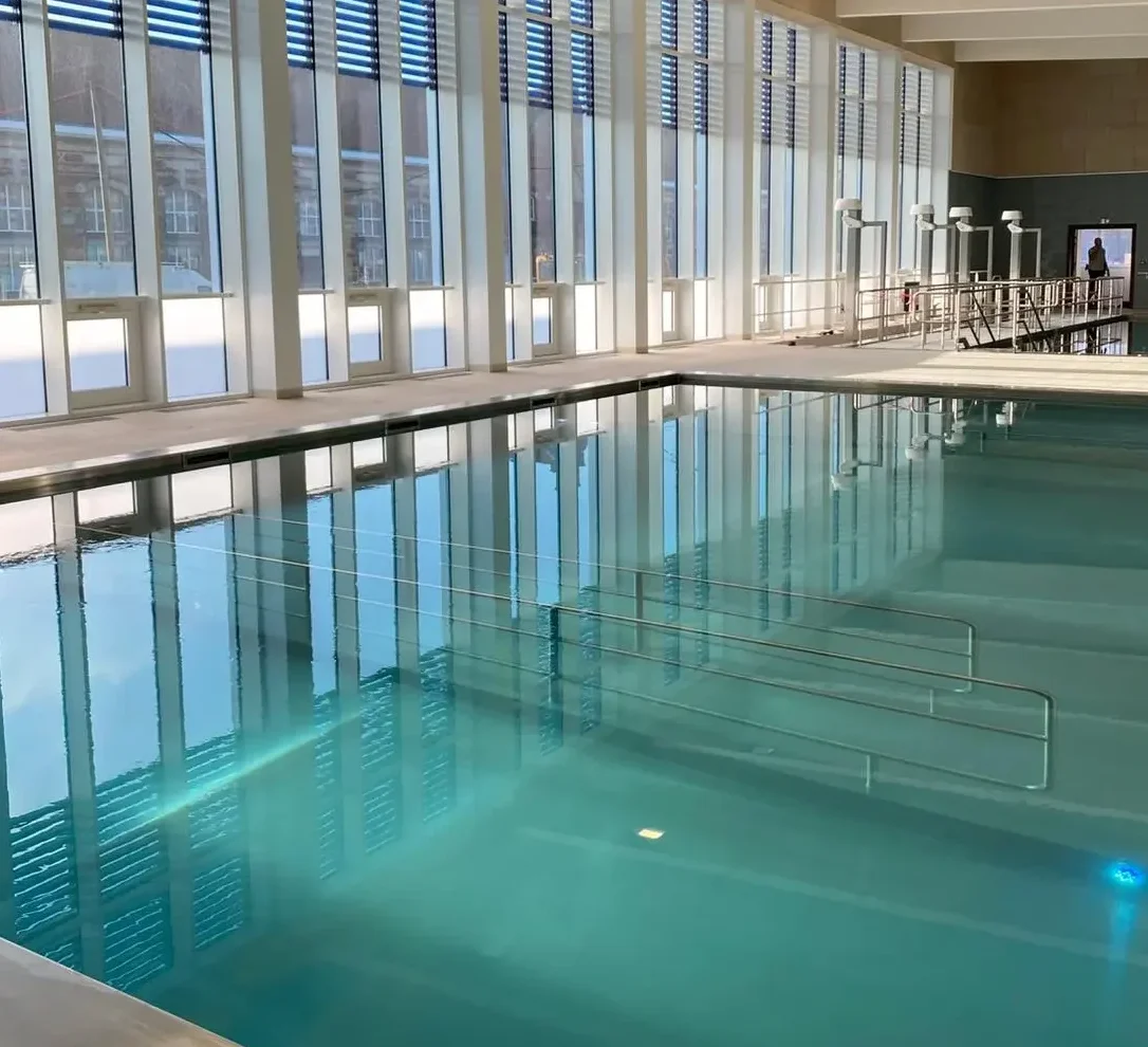 Bassin inox Hôpital Maritime de Zuydcoote